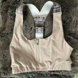 Tan Gymshark top